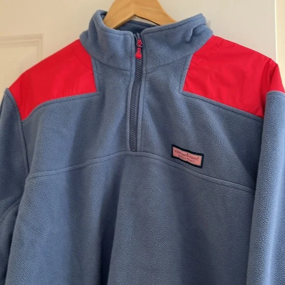 Vineyard vines mens fleece shep shirt - Picture 2 of 4